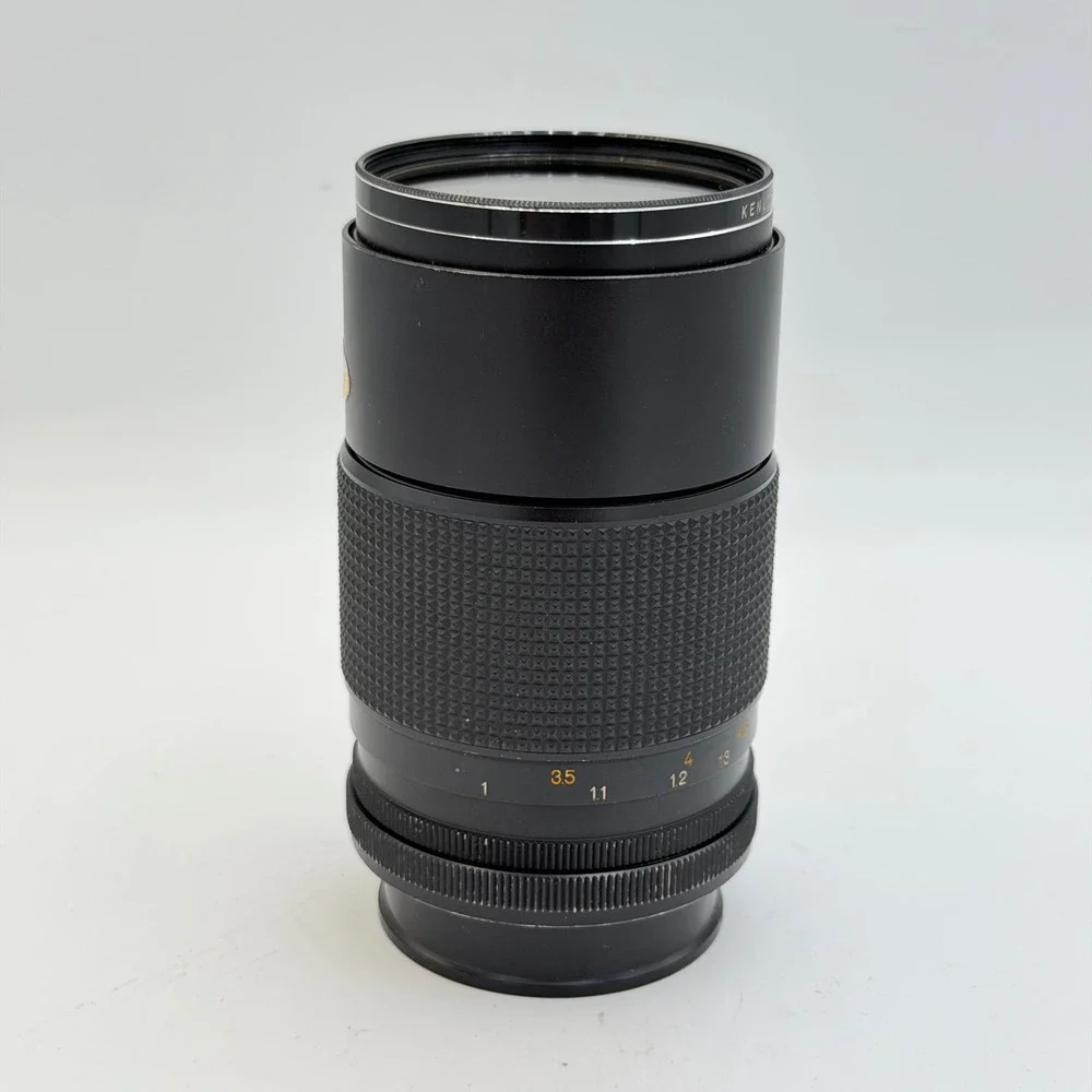 Konica Hexanon AR 135mm F3.2 Manual Focus Telephoto Lens with Kenlock UV Filter